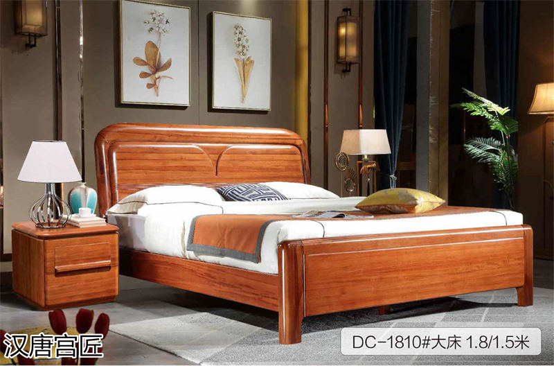 漢唐宮匠 金絲柚木套房家具