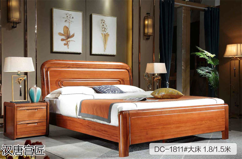 漢唐宮匠 金絲柚木套房家具