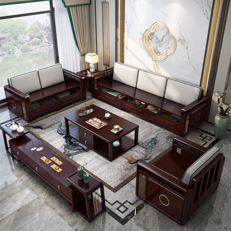 阿姆雷特新中式985沙發