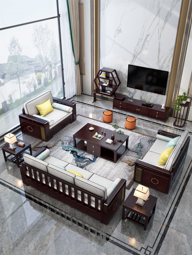 阿姆雷特新中式985沙發