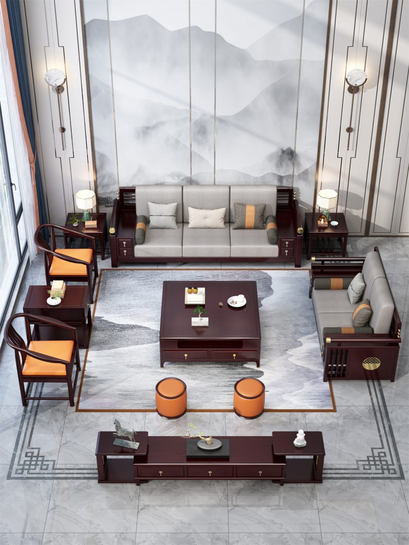 阿姆雷特新中式980沙發