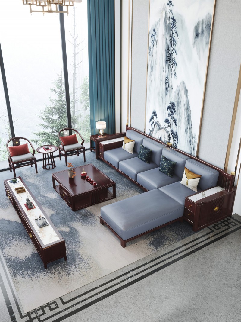 阿姆雷特新中式908沙發