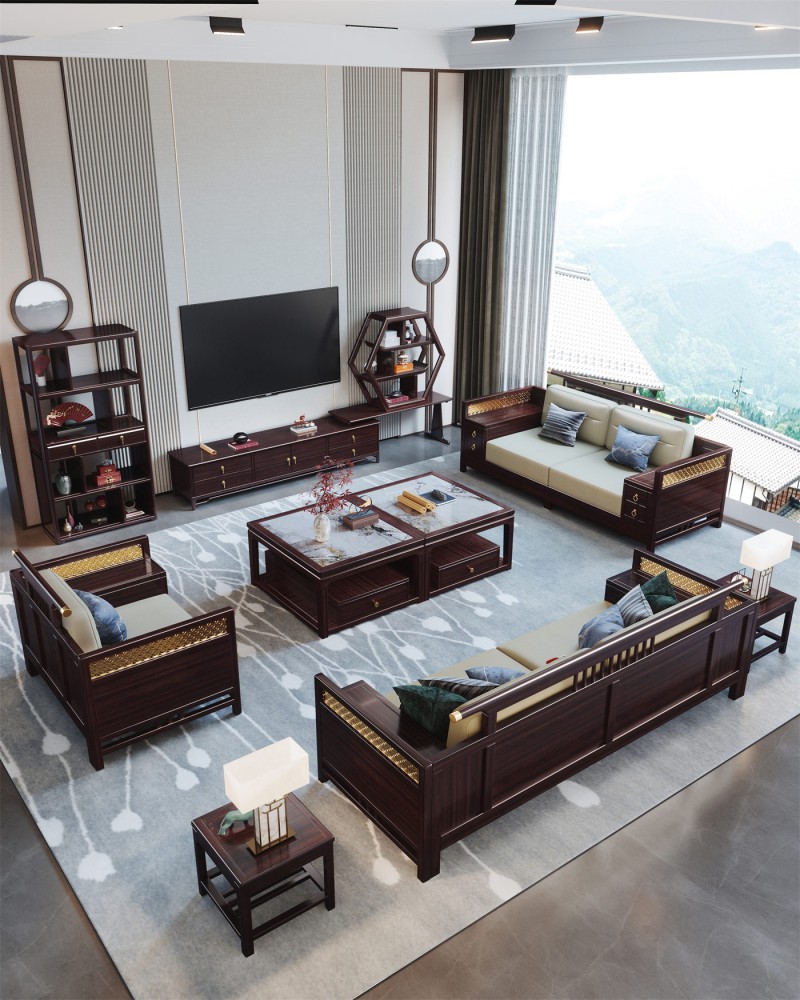 阿姆雷特新中式602沙發(fā)