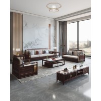 阿姆雷特新中式金絲檀木HT89沙發(fā)