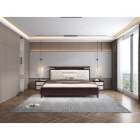 阿姆雷特新中式金絲檀木HT69床