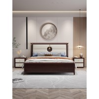 阿姆雷特新中式金絲檀木HT66床