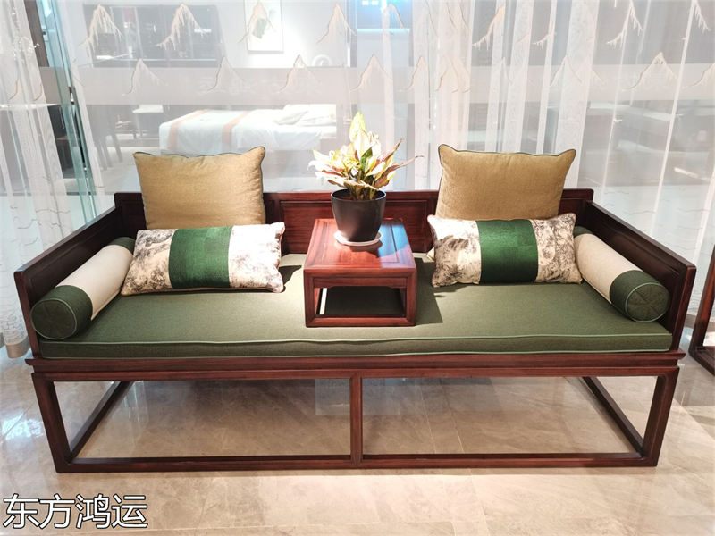 品橡家具 盧西彼海 東方鴻運國潮新中式烏金木家具展廳實拍