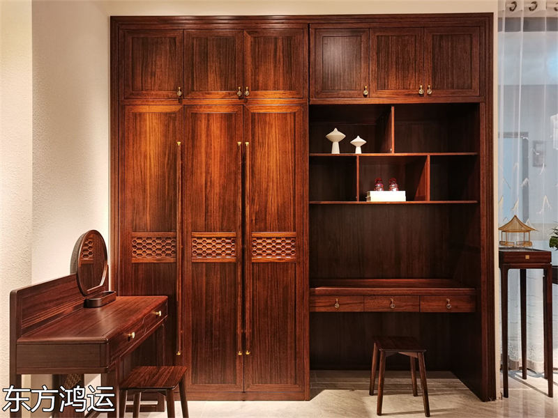 品橡家具 盧西彼海 東方鴻運國潮新中式烏金木家具展廳實拍