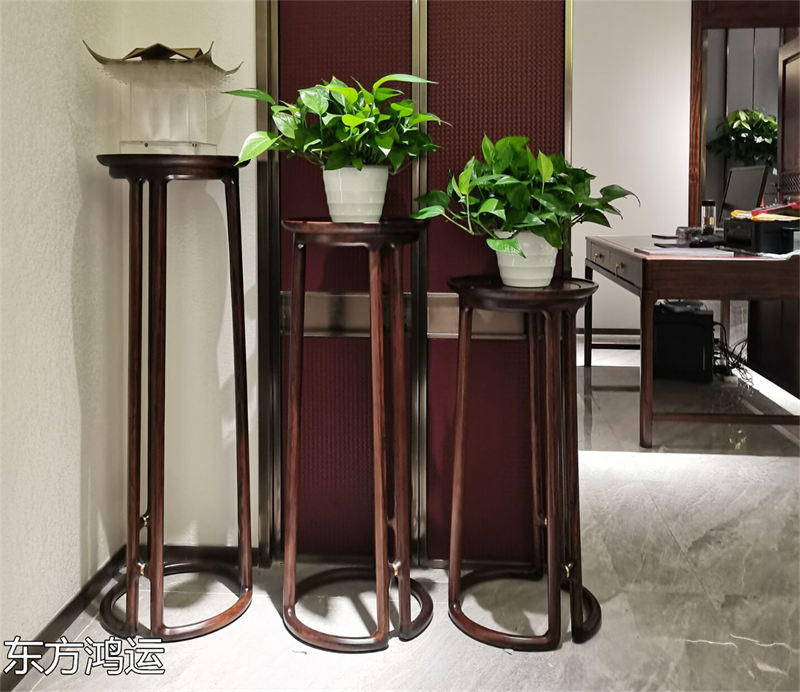 品橡家具 盧西彼海 東方鴻運國潮新中式烏金木家具展廳實拍