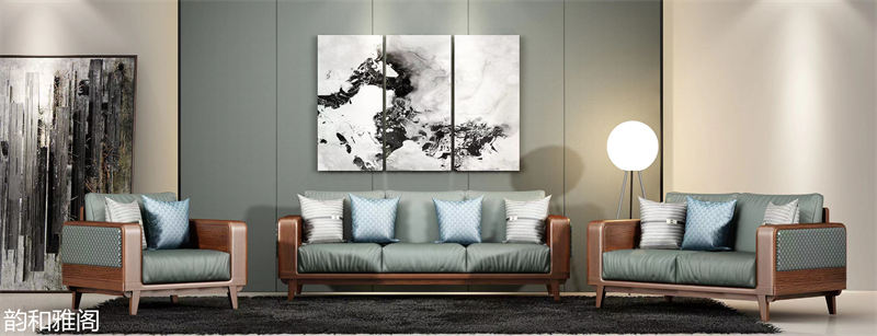 鼎堅家具 韻和雅閣 現代輕奢風格櫻桃木家具