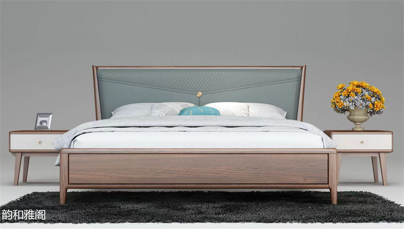 鼎堅家具 韻和雅閣 現代輕奢風格櫻桃木家具