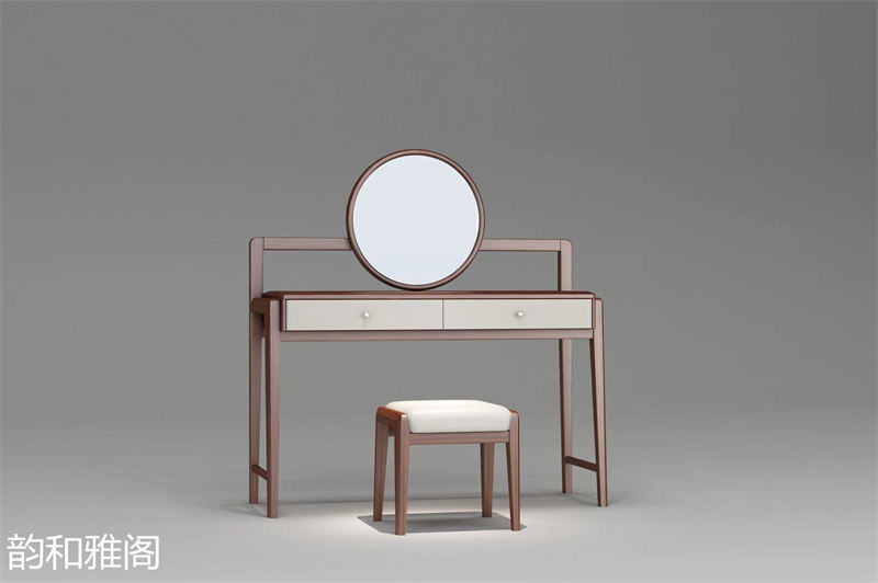 鼎堅家具 韻和雅閣 現代輕奢風格櫻桃木家具