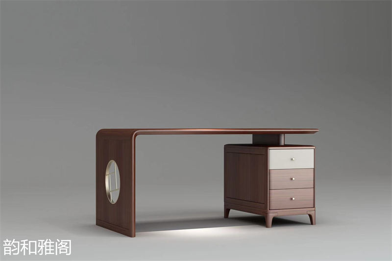 鼎堅家具 韻和雅閣 現代輕奢風格櫻桃木家具