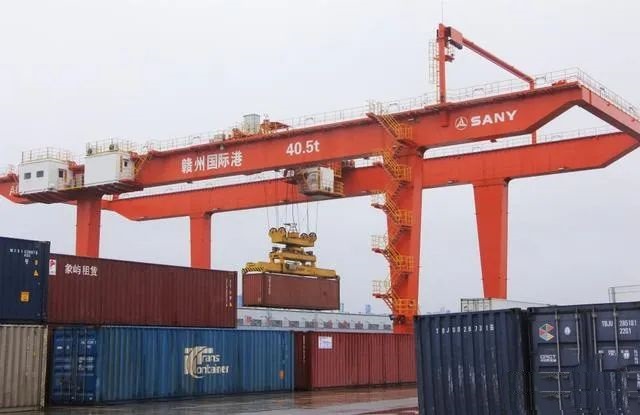 ▲贛州國際陸港