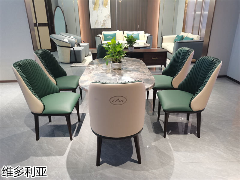 尚歐家具 維多利亞現(xiàn)代輕奢烏金木家具展廳實(shí)拍