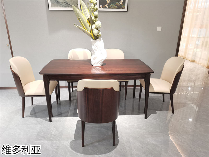 尚歐家具 維多利亞現(xiàn)代輕奢烏金木家具展廳實(shí)拍