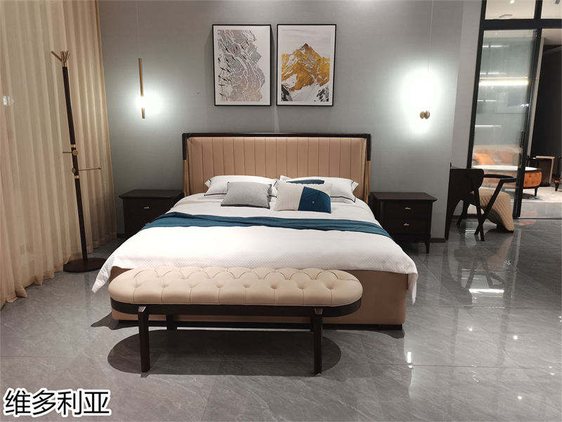 尚歐家具 維多利亞現(xiàn)代輕奢烏金木家具展廳實(shí)拍