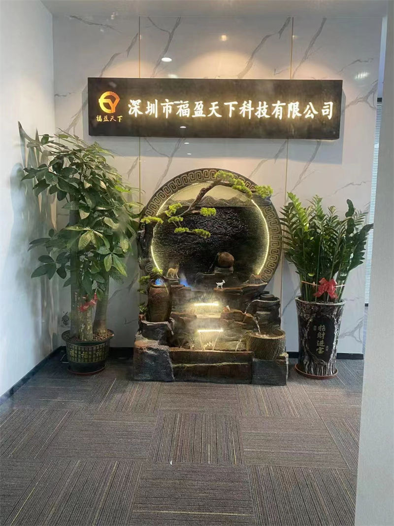 南康風水家居擺件,江西樹脂開業擺件批發,贛州假山流水擺件定制