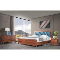 喻皓天成美錦烏金木家具：2A33#床