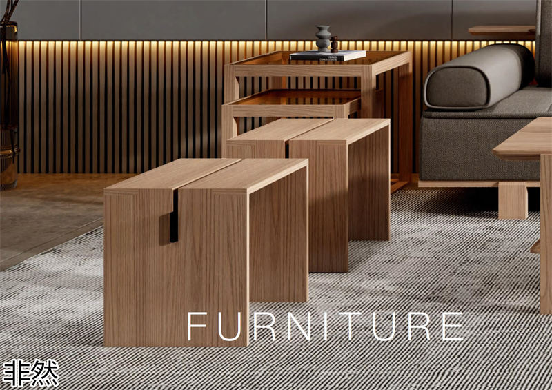 非然家居 現代極簡風格白蠟木家具