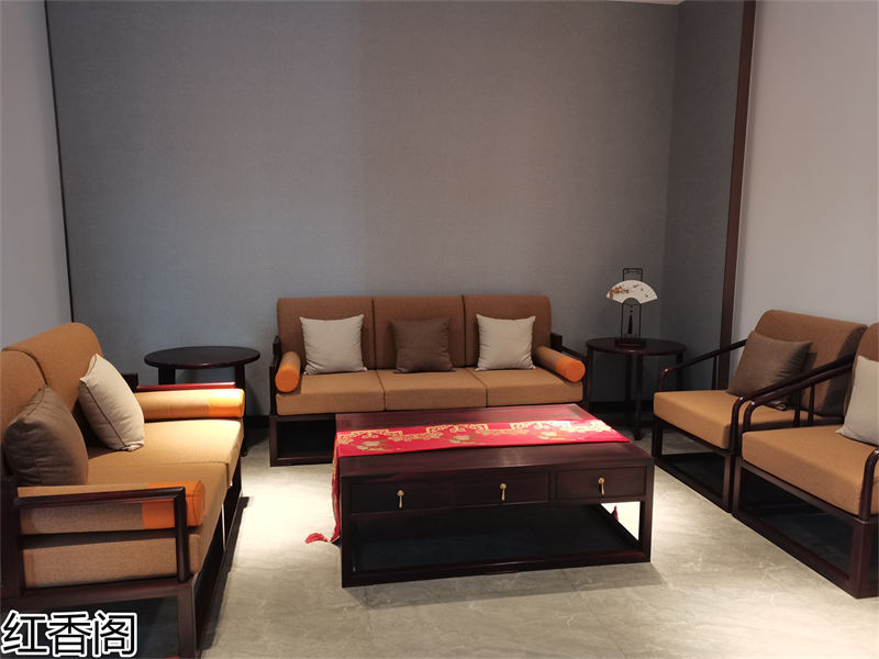 紅香閣 龍回紅 紅木家具展廳實拍