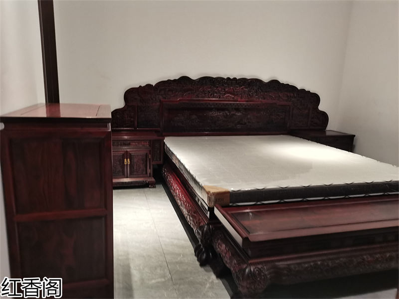 紅香閣 龍回紅 紅木家具展廳實拍