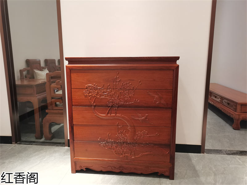 紅香閣 龍回紅 紅木家具展廳實拍