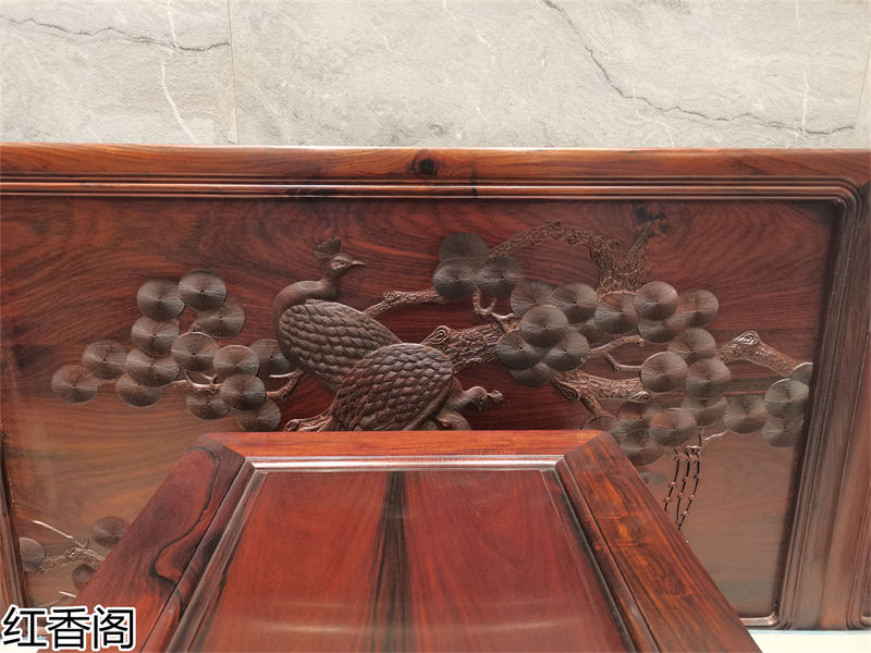 紅香閣 龍回紅 紅木家具展廳實拍