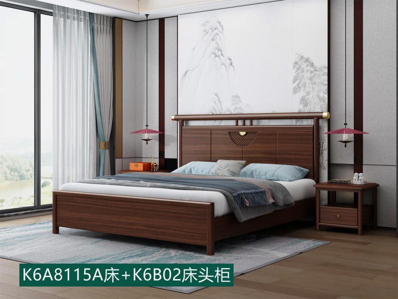 K6A8115A床+K6B02床頭柜