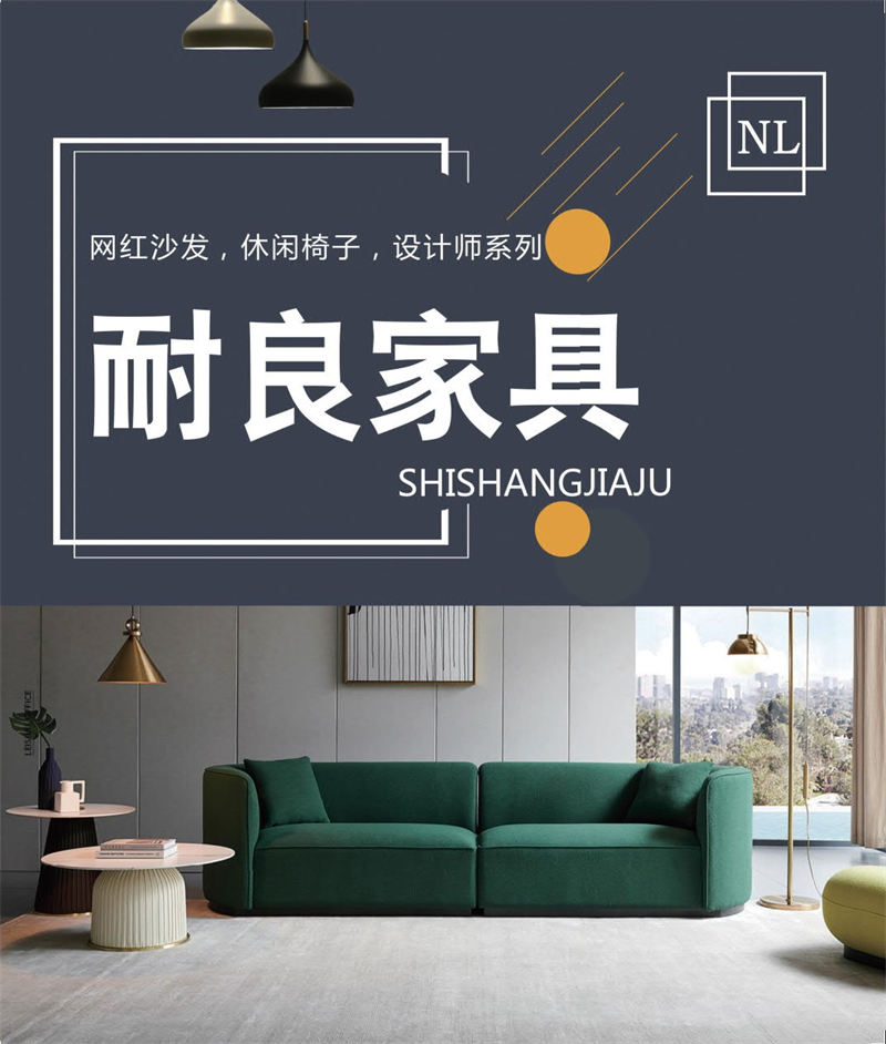 耐良家具 網(wǎng)紅沙發(fā)，休閑椅子，設(shè)計(jì)師系列家具