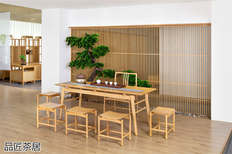 品匠茶居 竹空間家具工程案例