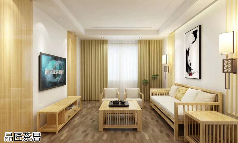 品匠茶居 竹空間家具工程案例