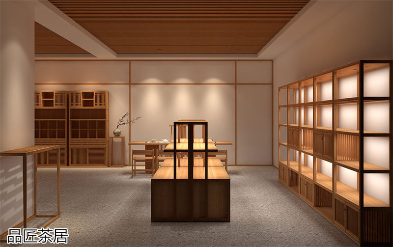 品匠茶居 竹空間家具工程案例