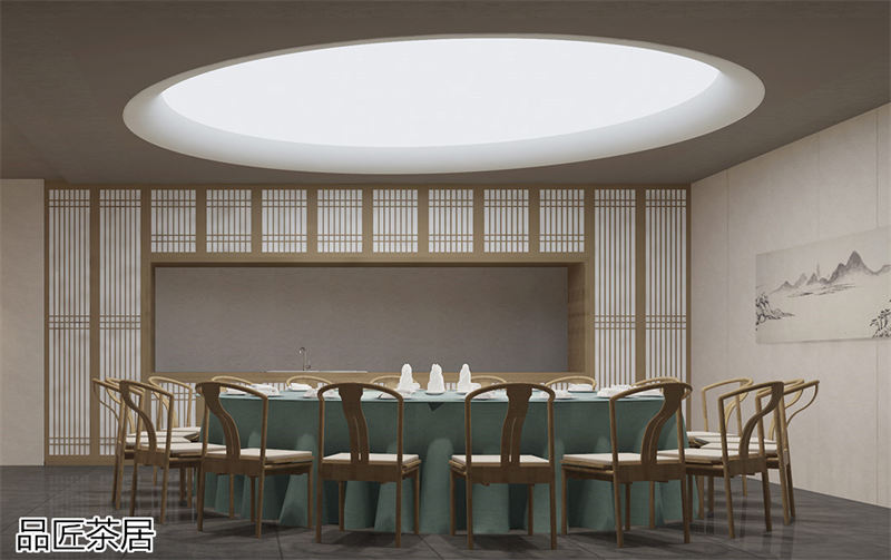 品匠茶居 竹空間家具工程案例