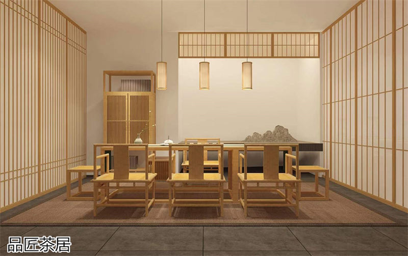 品匠茶居 竹空間家具工程案例