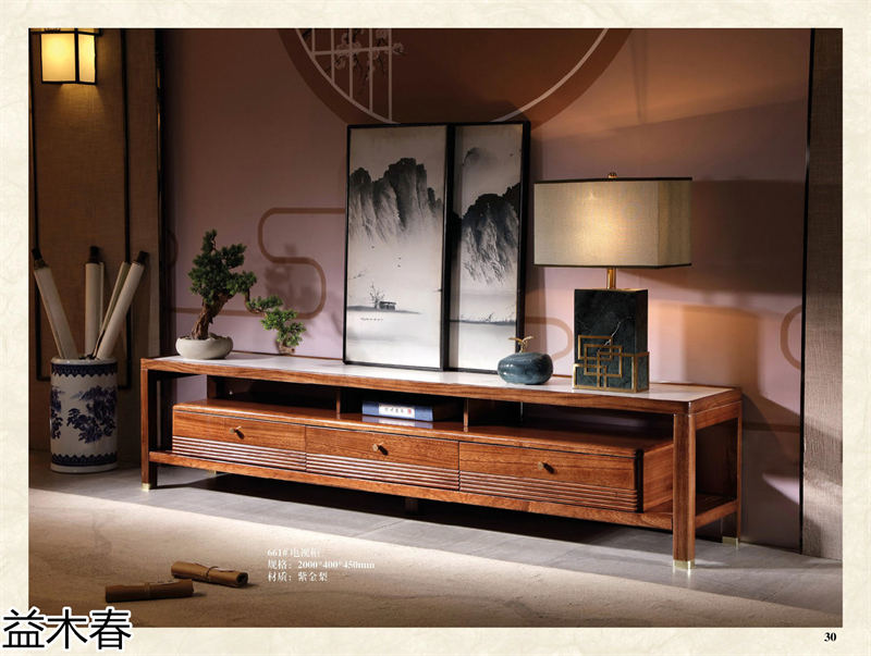 益木春 雞翅木、紫金梨木、虎斑木家具