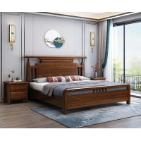 鑫亞軒家具卓越皇朝：烏金木大床9029#