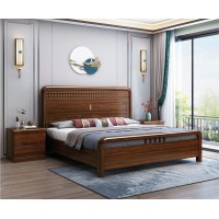 鑫亞軒家具卓越皇朝：烏金木大床9022#