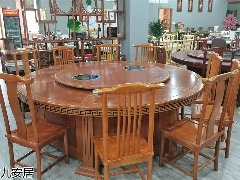 九安居酒店電動餐桌家具