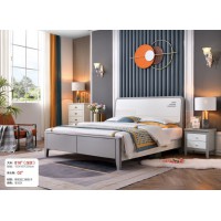 長樂家具輕奢系列：大床816#（壓紋）