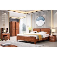 長樂家具胡桃木系列：大床A212#