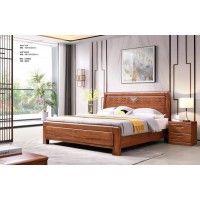 長樂家具胡桃木系列：大床A211#