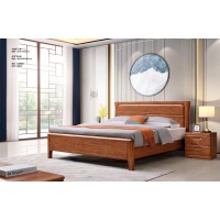 長樂家具胡桃木系列：大床A208#