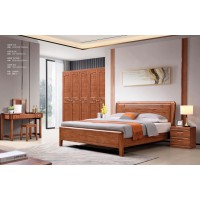 長樂家具胡桃木系列：大床A206#