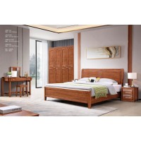 長樂家具胡桃木系列：大床A201#