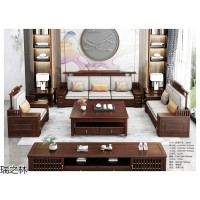 瑞之林家具，南康國潮新中式家具、金絲胡桃家具，江西輕奢時尚、現代北歐家具廠家