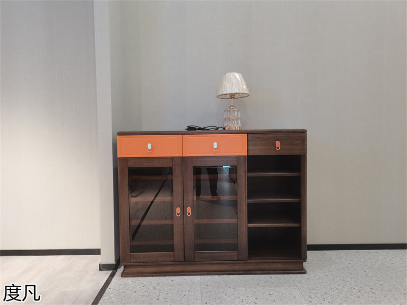 度凡 現代簡約南美黑檀木家具展廳實拍