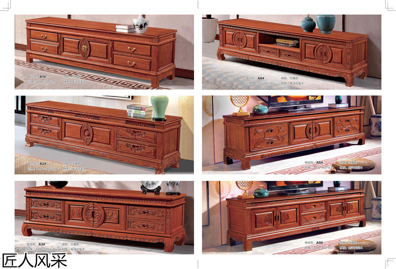 匠人風(fēng)采現(xiàn)代中式南洋花梨木家具