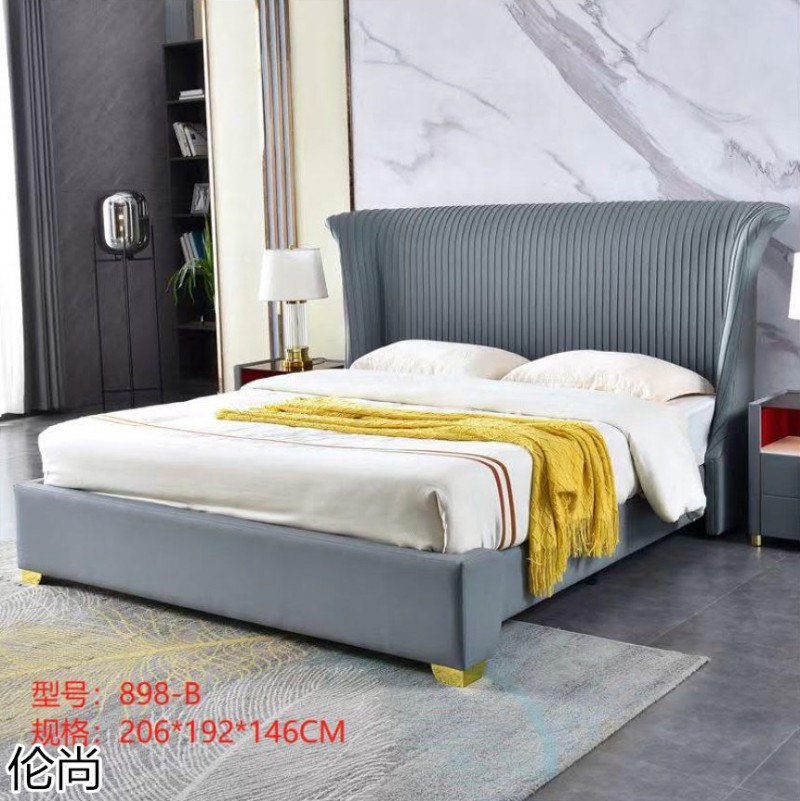 倫尚輕奢極簡大床