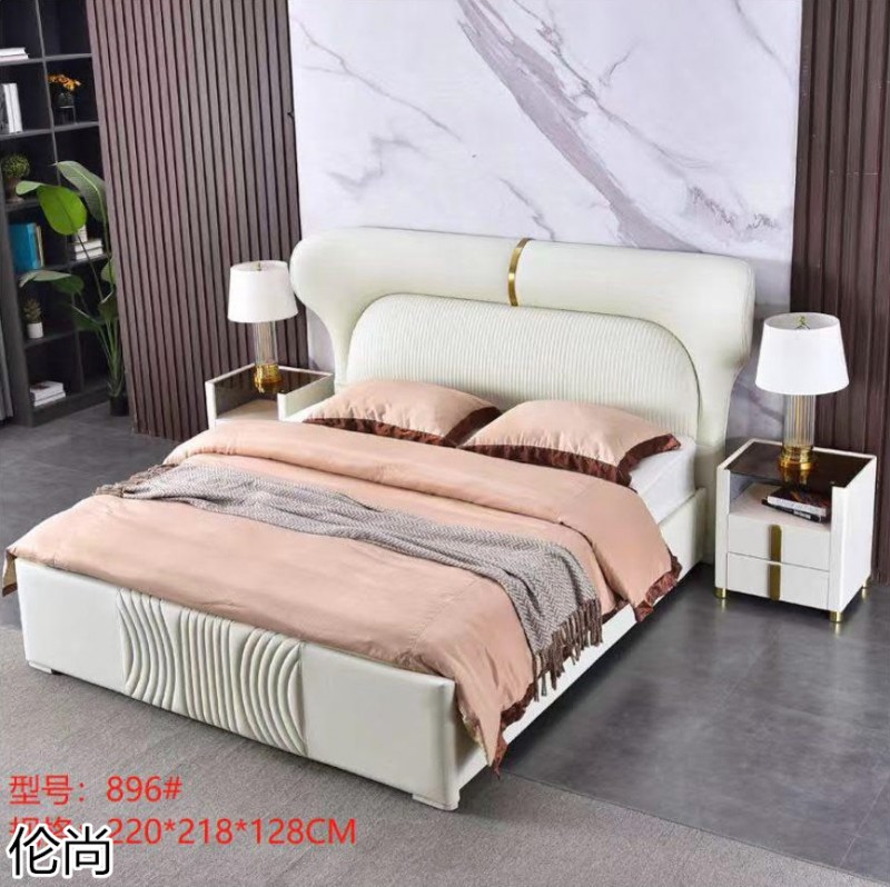 倫尚輕奢極簡大床